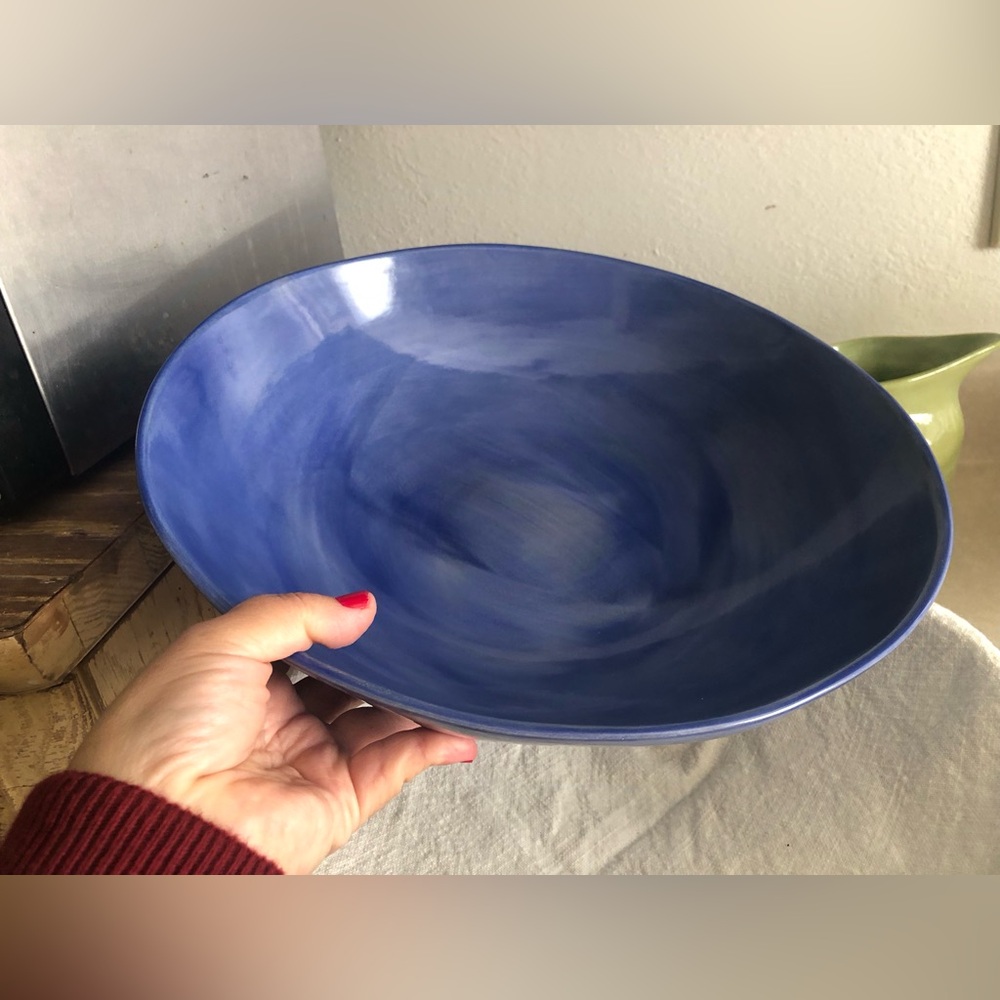 Aletha Soule 1991 handcrafted ceramic pottery Big Bowl